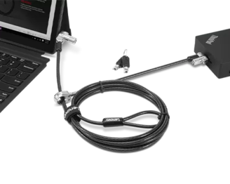 Lenovo Kensington NanoSaver ツインヘッド ケーブルロック
