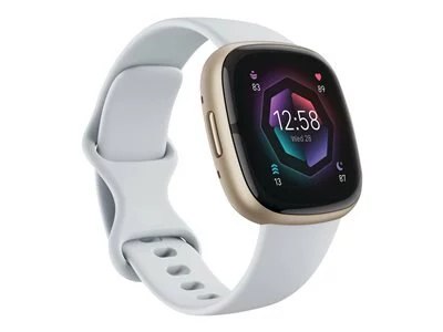 

Fitbit Sense 2 Advanced Health Smartwatch - Blue Mist Pale Gold