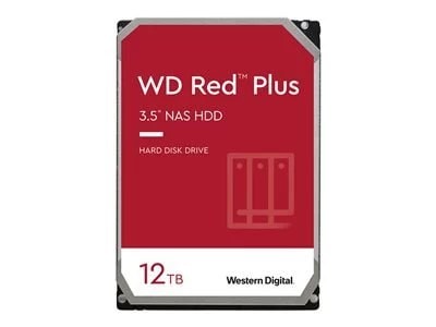WD Red Plus WD120EFBX - hard drive - 12 TB - SATA 6Gb/s