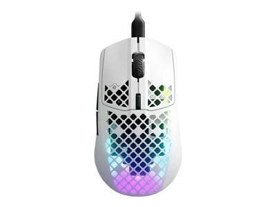 Steelseries 2022 Aerox 3 Wired Ergonomic Gaming Mouse - Snow