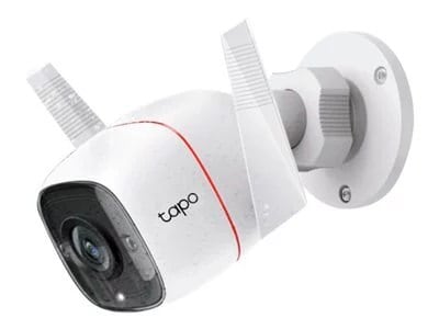 

TP-Link Tapo C310 New Outdoor Security Wi-Fi Camera 3MP High Definition, Built-in Siren with Night Vision - White