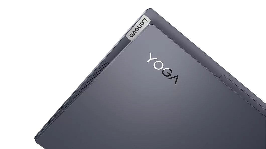 The 14" Yoga Slim 7, slate grey color