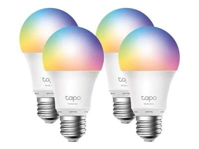 

TP-Link Tapo Smart Wi-Fi Light Bulbs (Multi-color, 4-Pack)