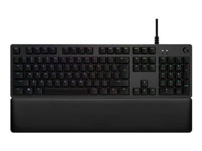 Logitech G513 CARBON LIGHTSYNC RGB Mechanical Gaming Keyboard, GX Brown (Tactile) - Refreshed Version