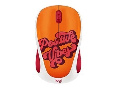 

Logitech Design Collection Limited Edition Wireless Mouse - Positive Vibes