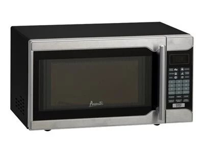 Image of Avanti Counter Top Microwave Oven 0.7 Cu. Ft. - Black/Stainless Steel