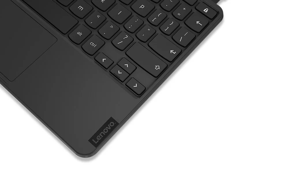 Nahaufnahme der Tastatur des IdeaPad Duet Chromebook