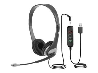 

Cyber Acoustics USB Controller & Stereo Headset - Black