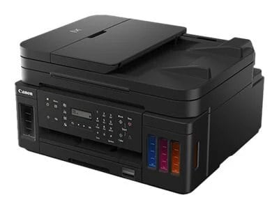 Canon PIXMA G7020 MegaTank Wireless Color All-In-One Inkjet Printer - Black