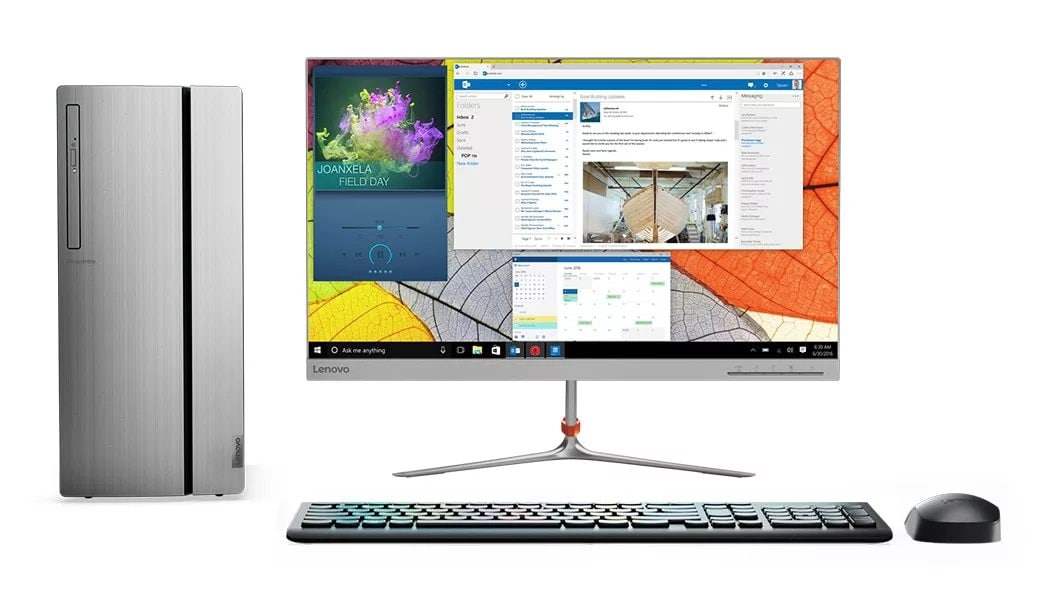 Lenovo デスクトップパソコン ideacentre 720 Ryzen 5 - Windows