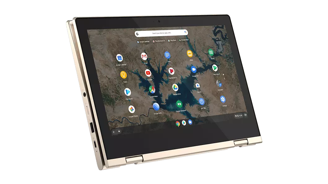 Lenovo IdeaPad Flex 3i Chromebook (11) in landscape mode