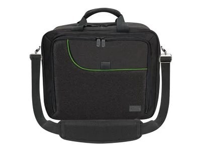 

USA GEAR Console Carrying Case - Xbox Travel Bag Compatible with Xbox One and Xbox 360 with Water Resistant Exterior and Accessory Storage for Xbox Controllers, Cables, Gaming Headsets - Green