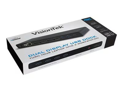 VisionTek VT4000 Dual Laptop Monitor Docking Station online