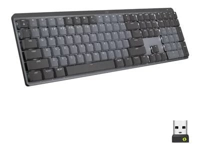 Logitech MX Mechanical Wireless Illuminated Performance Keyboard (Tactile Quiet) (Graphite)