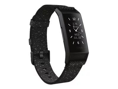 Fitbit Charge 4 Special Edition - black - activity tracker with band -  granite reflective