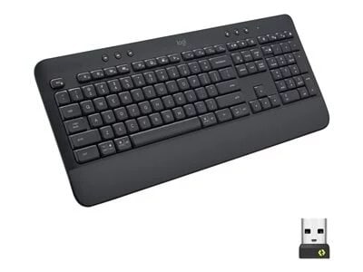 Logitech K650 Signature Wireless Keyboard - Graphite
