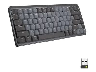 Logitech MX Mechanical Mini Minimalist Wireless Illuminated Keyboard (Graphite) - Brown Box | Lenovo