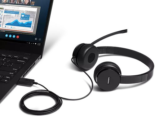 Lenovo 100 Stereo USB Headset_v3