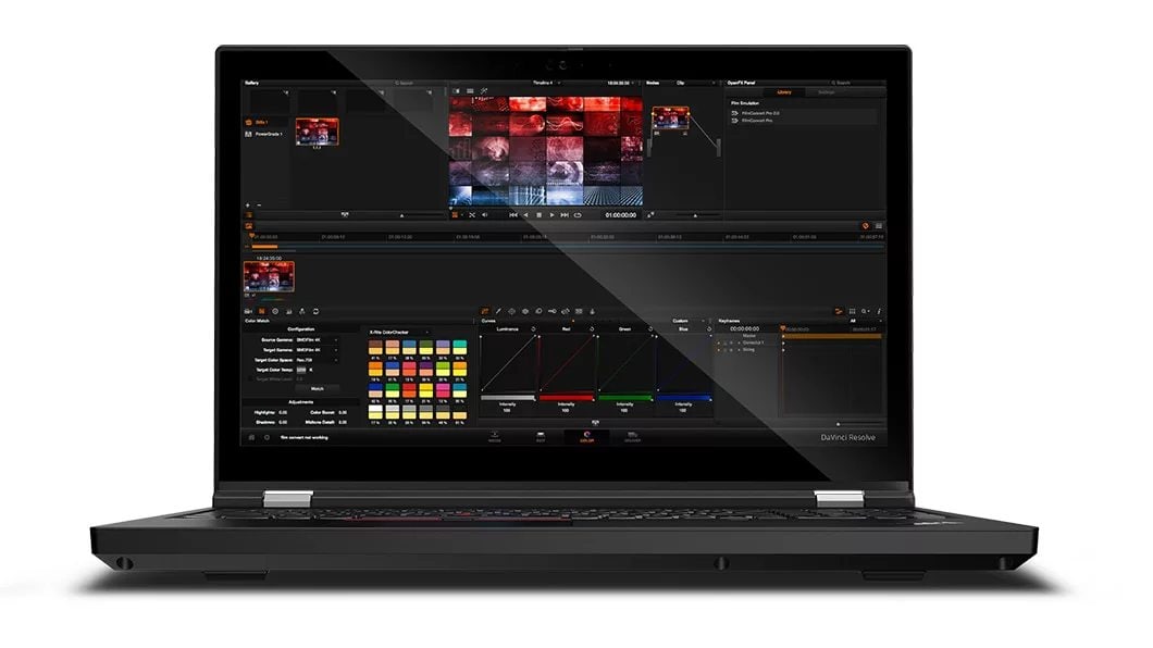 The ThinkPad T15g laptop for video editing