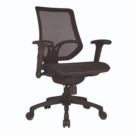 WorkPro® 1000 Series Mesh Mid-Back Task Chair, Black