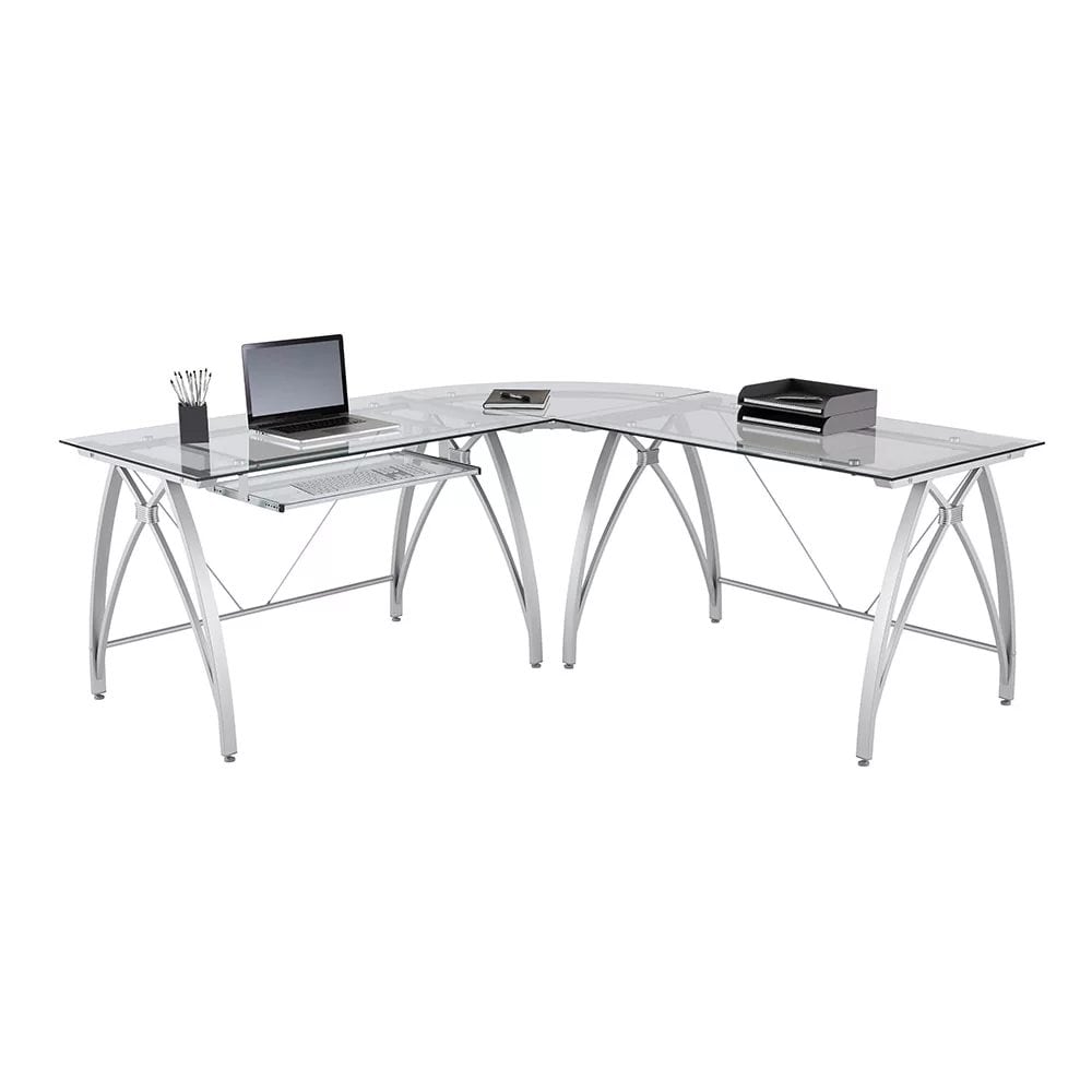 realspace white desk