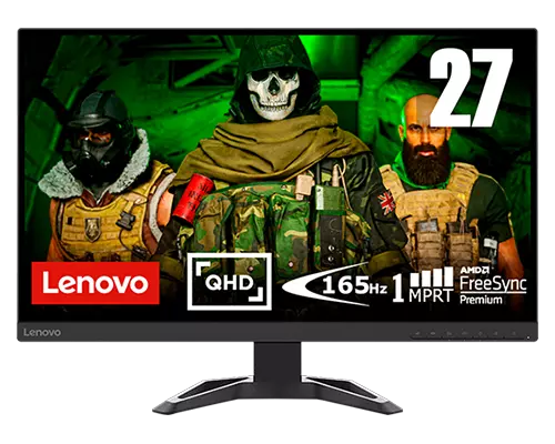 Lenovo G27q-30 27" QHD Gaming Monitor (165Hz, 1ms)