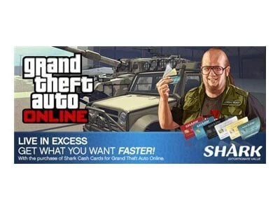 

Grand Theft Auto Online: Whale Shark Cash Card - DLC - Windows