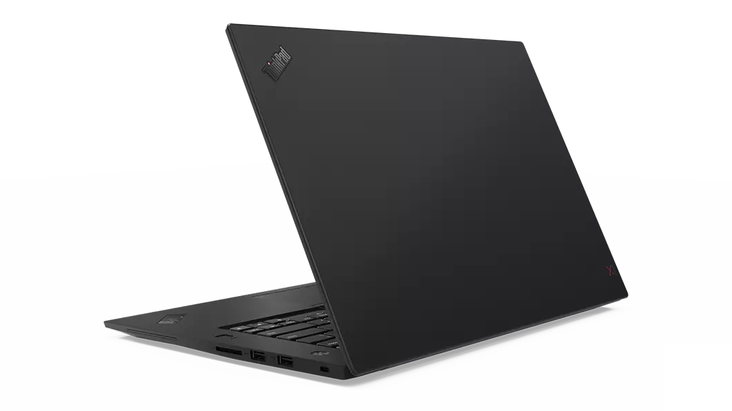 Lenovo ThinkPad X1 Extreme, bakre sidovy.