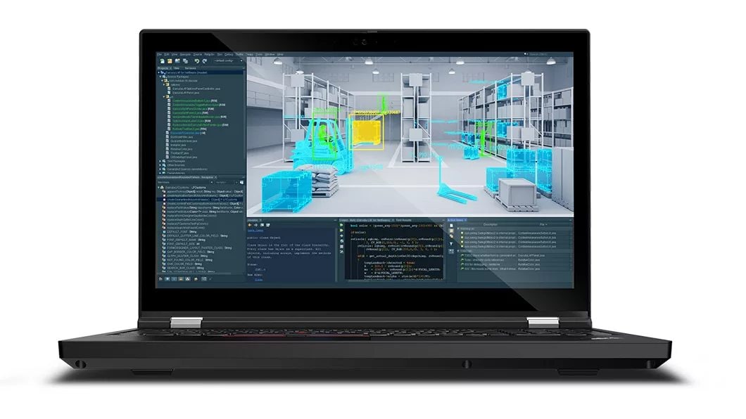 The ThinkPad T15g laptop for warehouse management