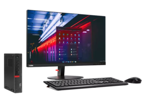 PC Mini Lenovo ThinkCentre M920q Reconditionné - I5-8500T, 16 Go RAM, 512 Go SSD, WiFi, Win 11 Pro