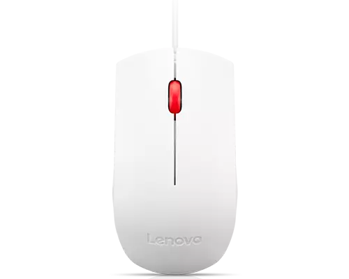 

Lenovo Essential USB Mouse (White)