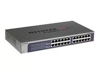 Netgear製L2スイッチ NETGEAR Plus JGS524Ev2 - switch - 24 ports - managed - rack