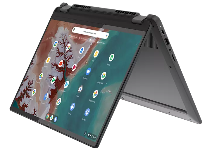 IdeaPad Flex 5i Chromebook Gen 7 (14" intel)—tent mode