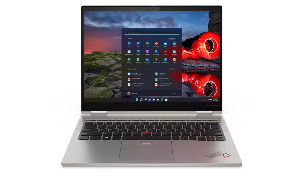 ThinkPad X1 Titanium | 薄型筐体の回転型マルチモード2-in-1PC