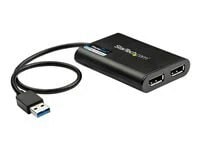 その他 USB3.0 to Dual DP Adapter - 4K 60Hz USB 3.0 to Dual DisplayPort Adapter, 4K 60Hz, DisplayLink