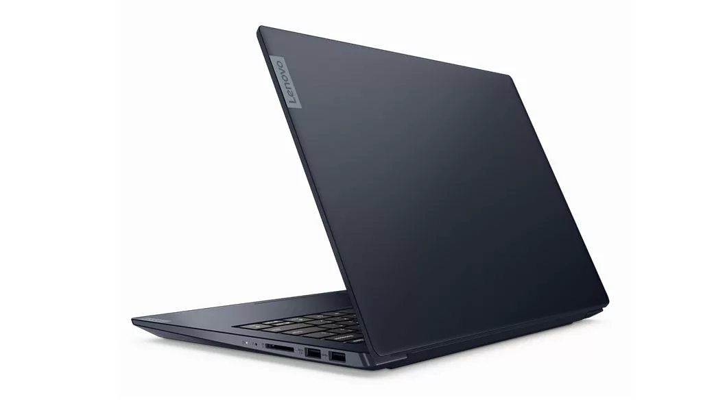 Ideapad S340 (14, Intel), vista posteriore con il logo di Lenovo 