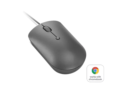 

Lenovo 540 USB-C Wired Compact Mouse (Storm Grey)