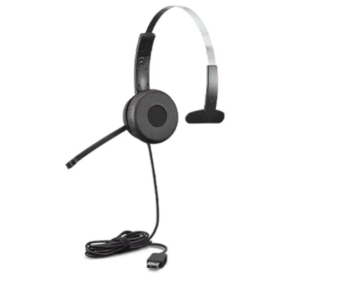 Lenovo 100 USBモノラルヘッドセット | 4XD1B61617 | レノボ・ ジャパン