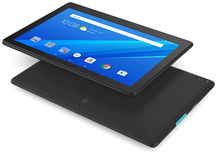 Ultradünne Superleicht Schutzhülle mit Standfunktion für Lenovo Tab E10 10,1 Zoll Tablet 2019 Schwarz Fintie Hülle Kompatibel für Lenovo Tab E10 