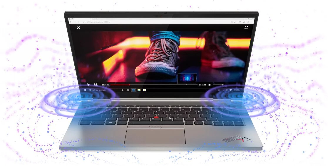 Lenovo ThinkPad X1 Titanium Yoga 2-in-1 laptop.