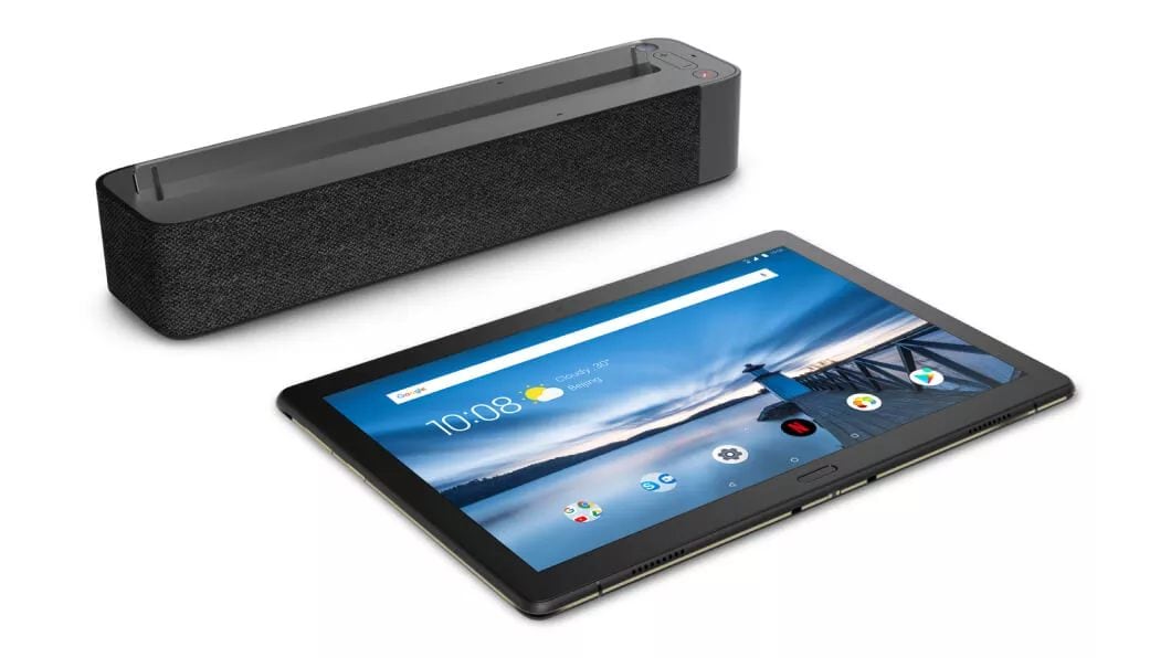  Lenovo Smart Tab P10 10.1” Android Tablet, Alexa-Enabled Smart  Device with Fingerprint Sensor and Smart Dock Featuring 4 Dolby Atmos  Speakers - 64GB Storage with Alexa Enabled Charging Dock Included :  Electronics