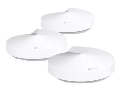 TP-Link Deco M5 3-Pack AC1300 Whole Home Mesh WiFi, HomeCare, Router/Extender Replacement