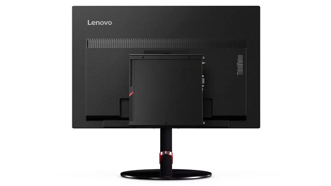 Lenovo ThinkCentre M715q Tiny, fixation facile derrière le moniteur