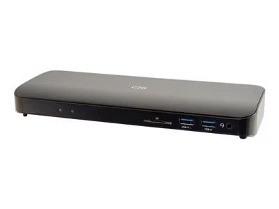 C2G C Dual Dock Multiport & Power Delivery up to 135W - docking station - USB-C / Thunderbolt - HDMI - GigE | Lenovo US