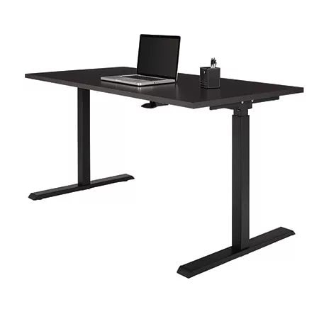 Realspace® Magellan Pneumatic Sit-Stand Height-Adjustable Desk, Espresso |  Lenovo US
