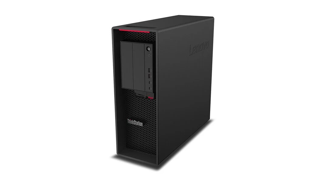 Lenovo ThinkStation P620 top right side view