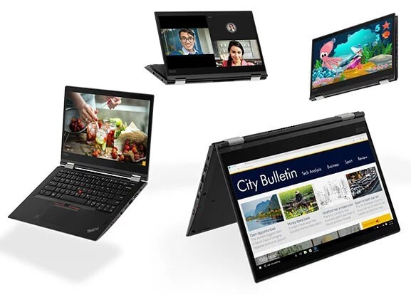 Refurbished: Lenovo ThinkPad Yoga L390 13.3 2-in-1 FHD 1920 x 1080