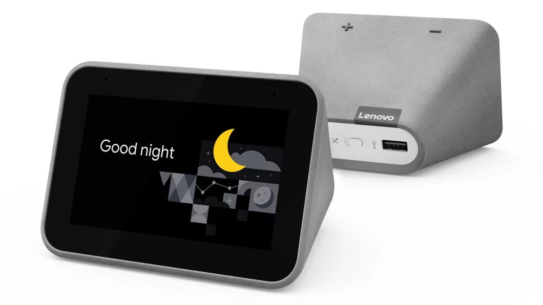 Lenovo Smart Clock with the Google Assistant | Stylish, 4” voice-controlled smart  alarm clock | Lenovo US