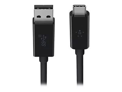 Image of Belkin 3.1 USB-A to USB-C Cable - USB-C cable - USB Type A to USB-C - 3 ft