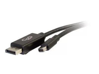 Image of C2G 10ft Mini DisplayPort to DisplayPort Adapter Cable - M/M - DisplayPort cable - 10 ft